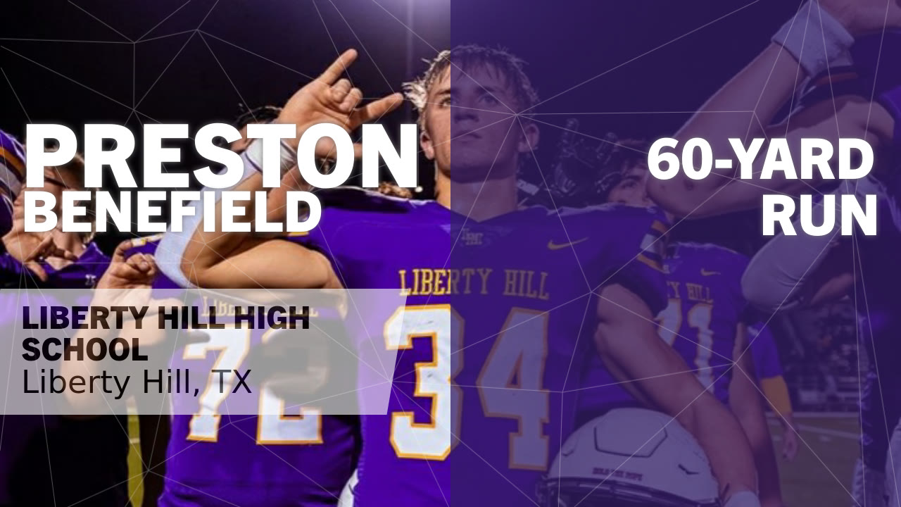 60-yard Run vs Rouse - Preston Benefield highlights - Hudl
