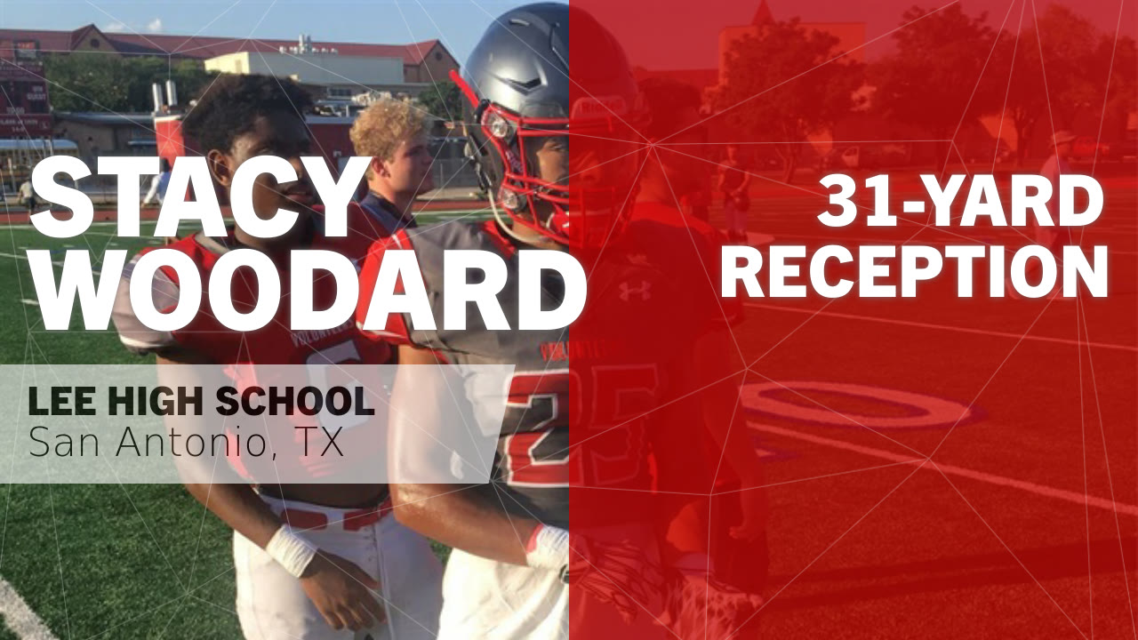 Stacy Woodard S San Antonio Tx Video 31 Yard Reception Vs