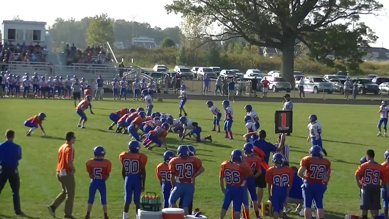 Boy S Middle School Football Olentangy Orange High School Lewis Center Ohio Football Hudl